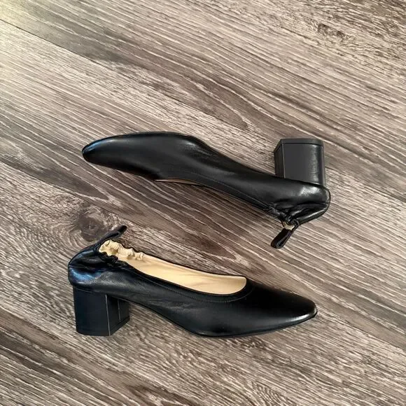 🦋 Everlane 🦋 The Day Heel Black Size 8